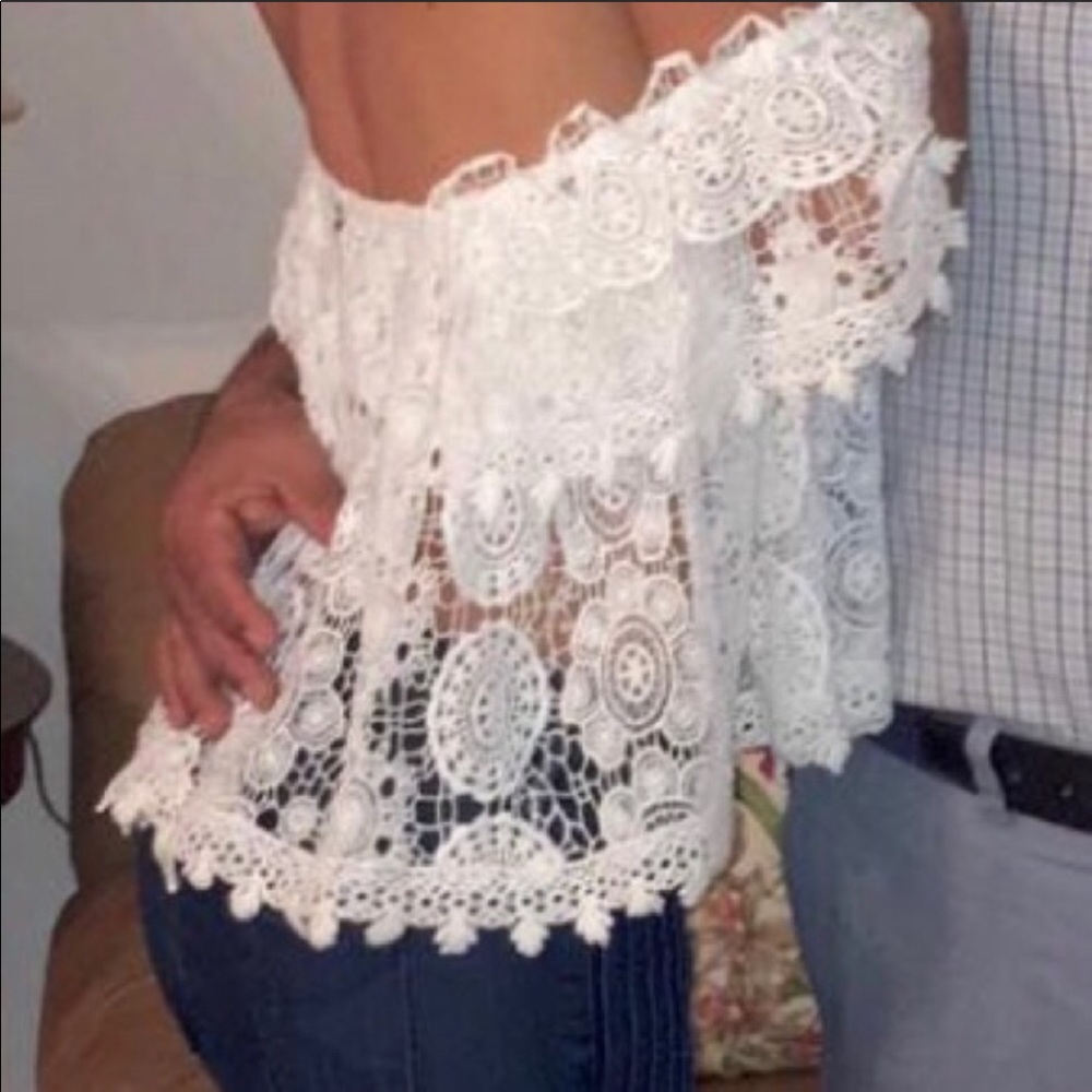 Tularosa Amelia crop top